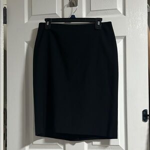Talbots Classic Black Pencil Skirt
